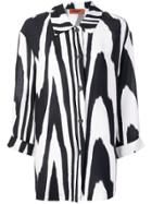 Missoni Zebra Print Oversized Shirt - White