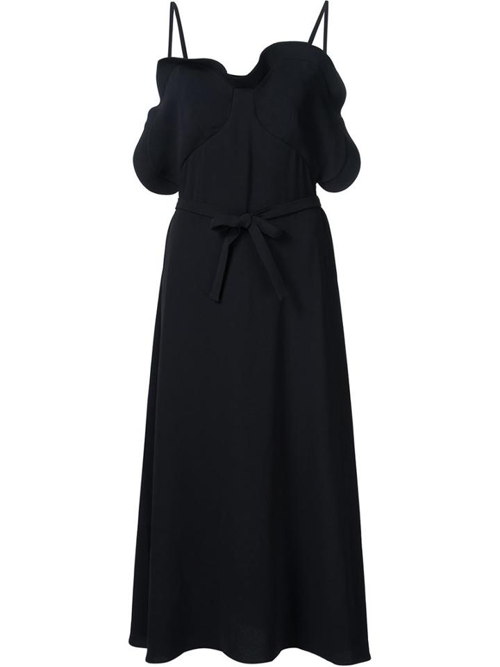 J.w.anderson Ruffled Edge Midi Dress