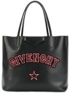 Givenchy Gothic Patch Tote Bag - Black