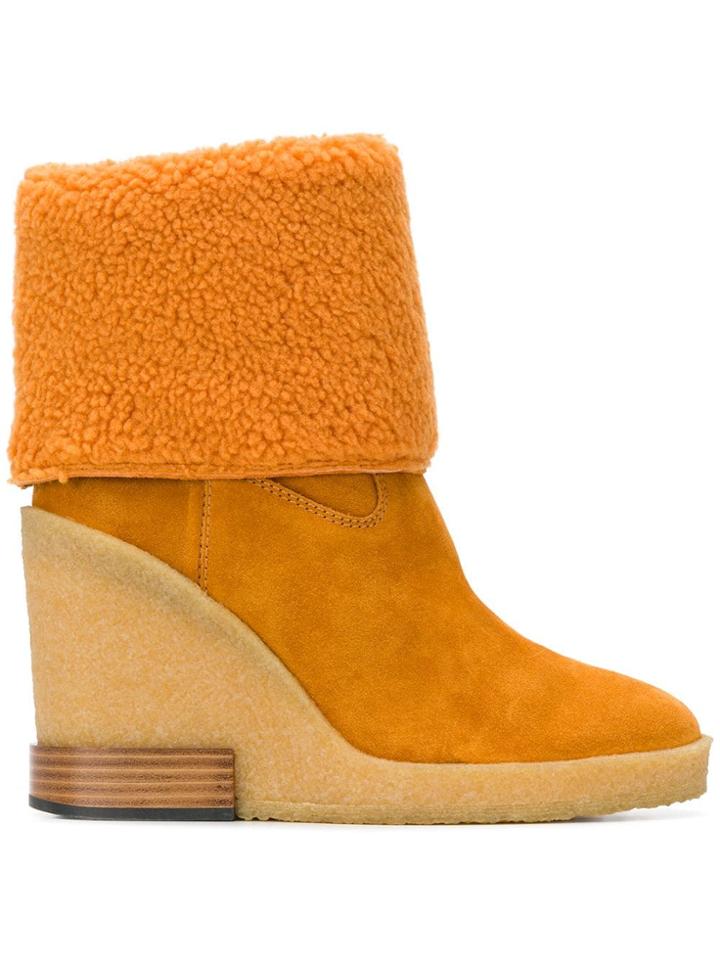Tod's Tod's Xxw18b0am60bye G611 Lambs Wool/leather/leather/rubber -