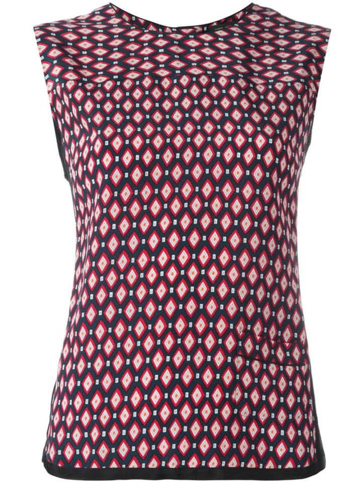 Marc Jacobs Diamond Print Top