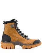 Moncler Mountain Style Boots - Brown