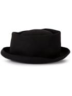 Horisaki Design & Handel Distressed Top Hat - Black