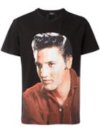 No21 Elvis T-shirt, Men's, Size: Large, Black, Cotton
