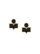Isabel Marant Logo Stud Earrings - Gold