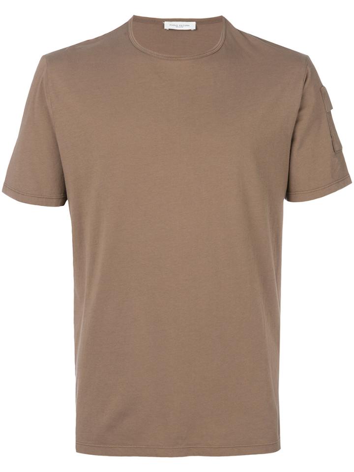 Paolo Pecora Plain T-shirt - Brown