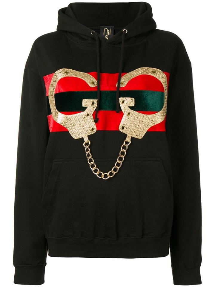 Nil & Mon Handcuffs Hoodie - Black