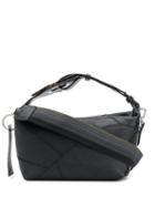 Ganni Leather Shoulder Bag - Black