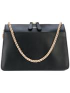 A.p.c. - Gold Chain Strap Shoulder Bag - Women - Cotton/leather - One Size, Black, Cotton/leather