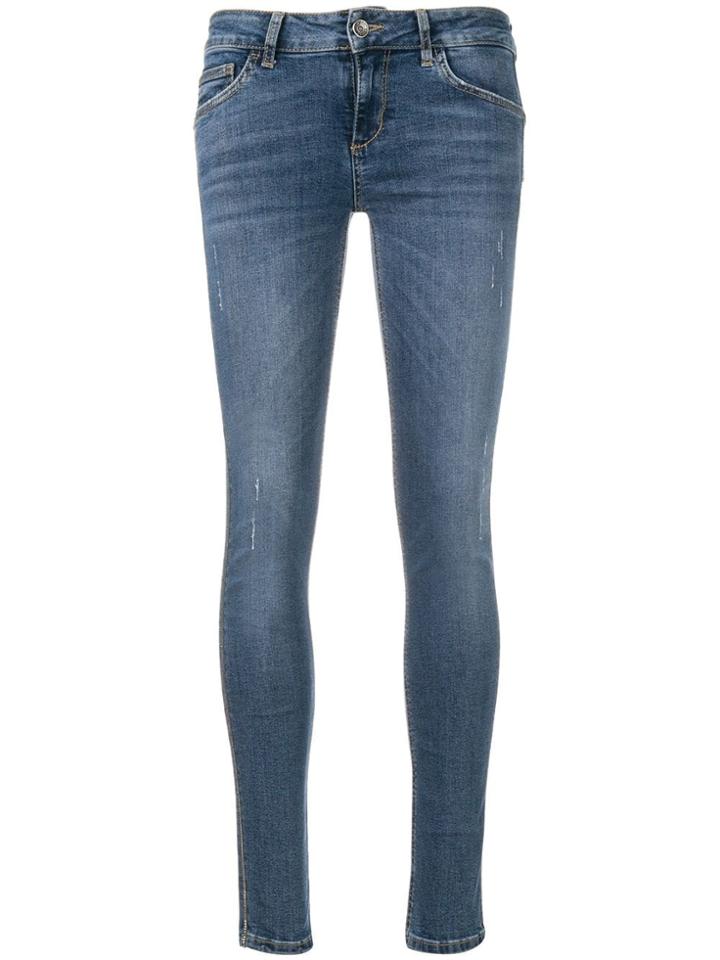 Liu Jo Faded Skinny Jeans - Blue
