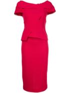Roland Mouret V-back Dress