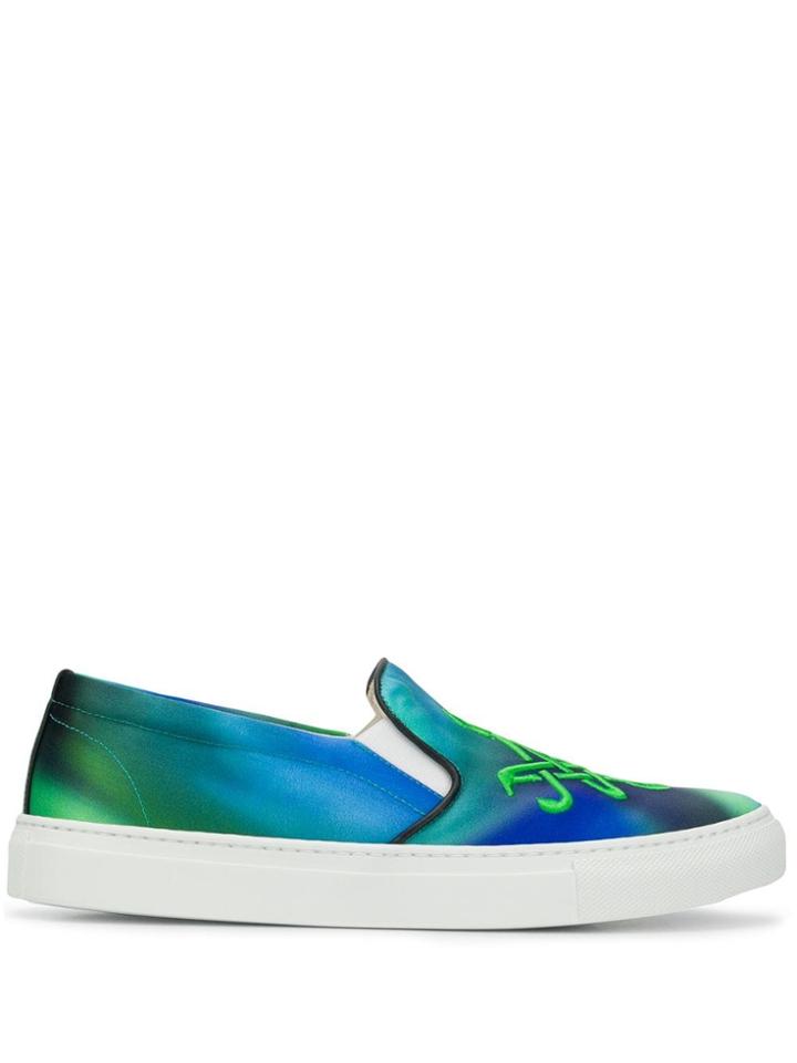 Mr & Mrs Italy Slip On Sneakers - Blue
