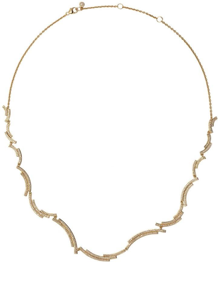Astley Clarke 14kt Yellow Gold Icon Scala Choker Necklace