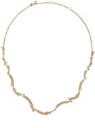 Astley Clarke 14kt Yellow Gold Icon Scala Choker Necklace