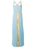 Emilio Pucci Adjustable Shoulder Strap Dress - Blue
