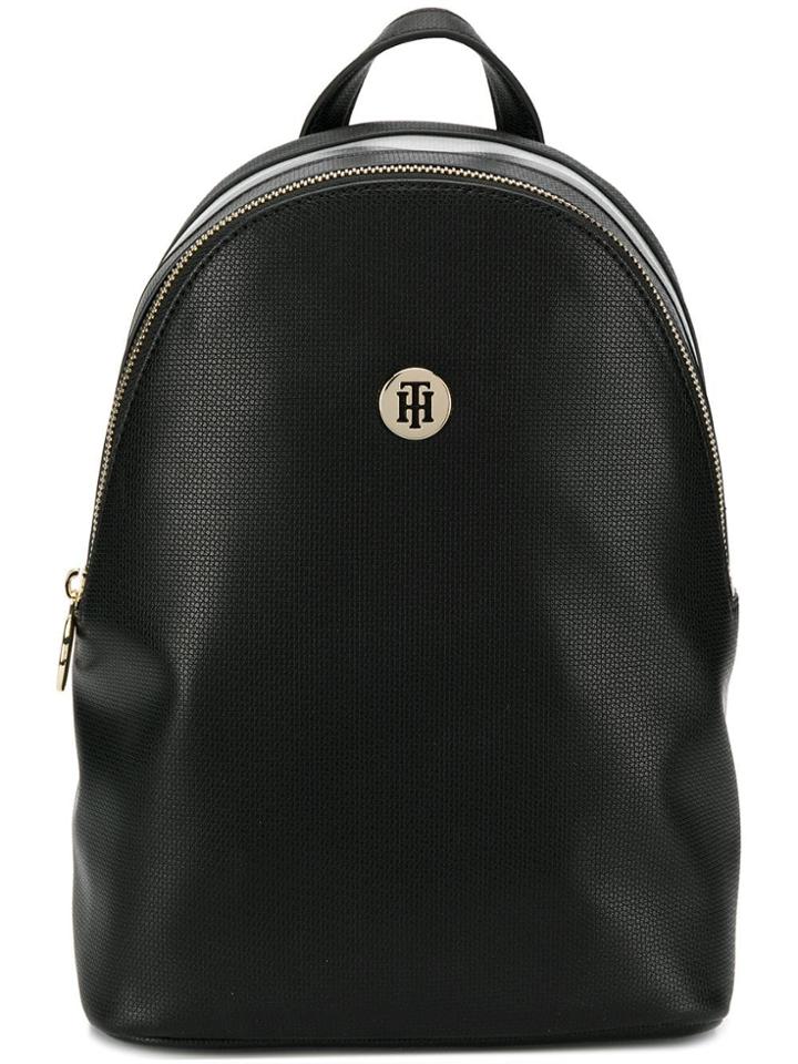 Tommy Hilfiger Monogram Small Backpack - Black