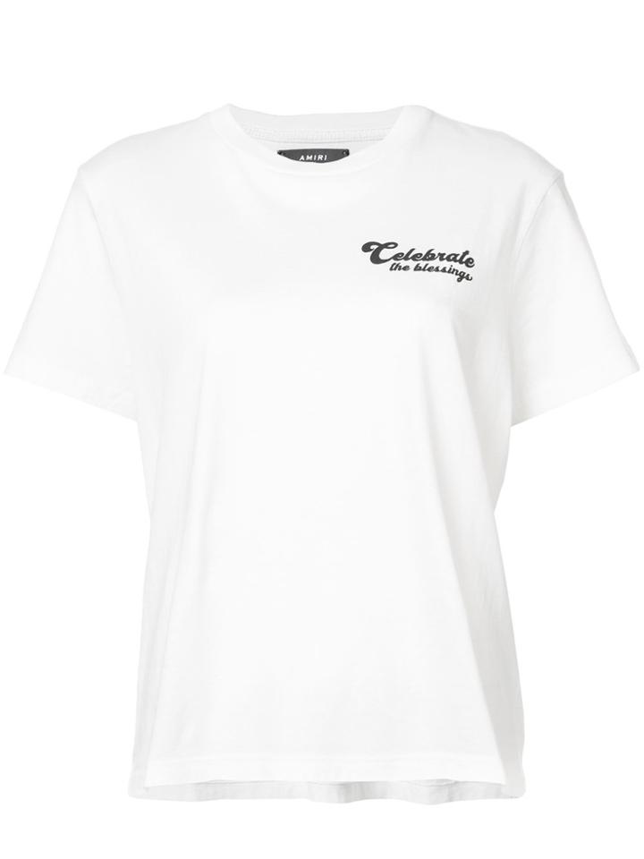 Amiri Star Print T-shirt - White