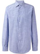 Fashion Clinic Buttoned Shirt, Men's, Size: 41, Blue, Cotton