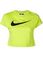 Nike Logo Print T-shirt - Yellow