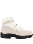 Mm6 Maison Margiela Padded Touch-strap Boots - White