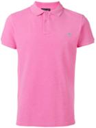 Etro Embroidered Logo Polo Shirt, Men's, Size: Xl, Pink/purple, Cotton