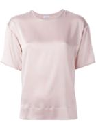 P.a.r.o.s.h. Safira Top, Women's, Size: L, Pink/purple, Silk/spandex/elastane