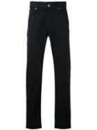 Armani Jeans - Plain Chinos - Men - Cotton/spandex/elastane - 42, Blue, Cotton/spandex/elastane
