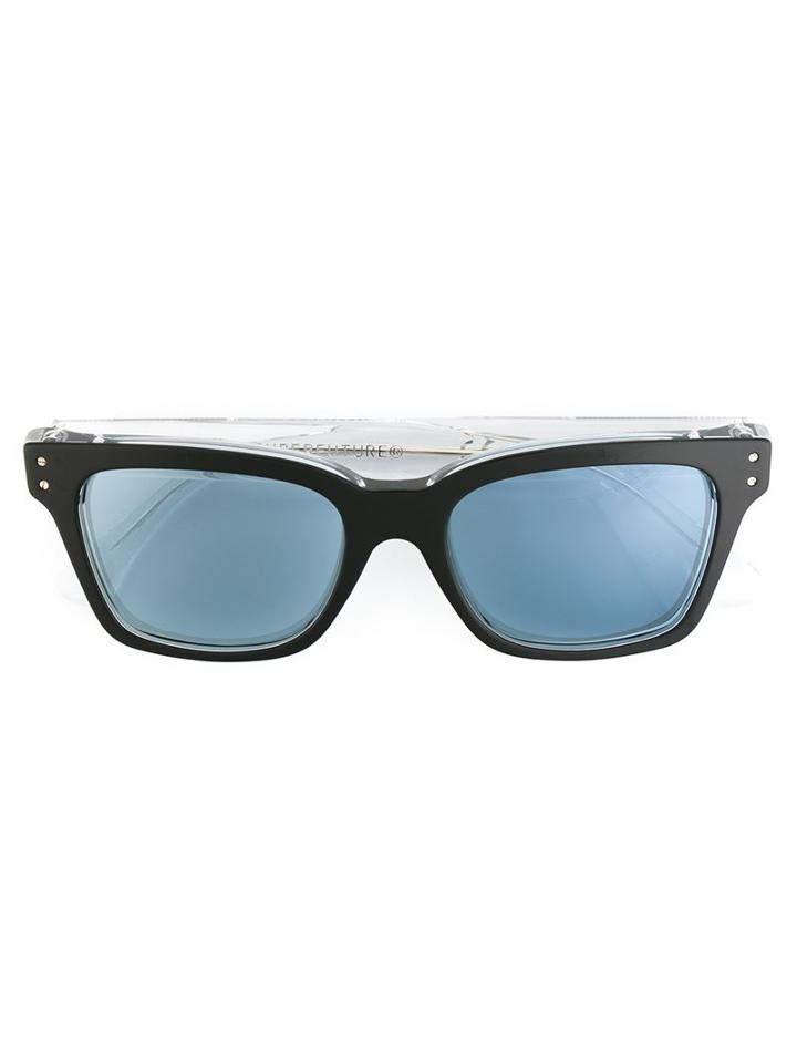 Retrosuperfuture Large 'america' Sunglasses, Adult Unisex, Black, Acetate