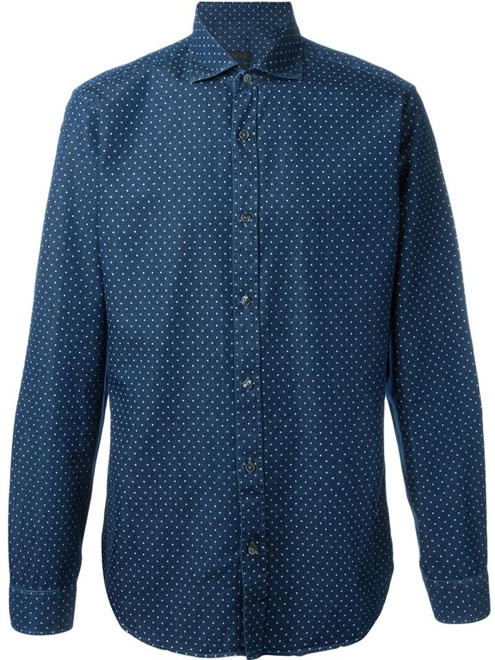 Z Zegna Dotted Shirt