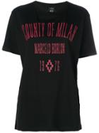 Marcelo Burlon County Of Milan Logo Patch T-shirt - Black