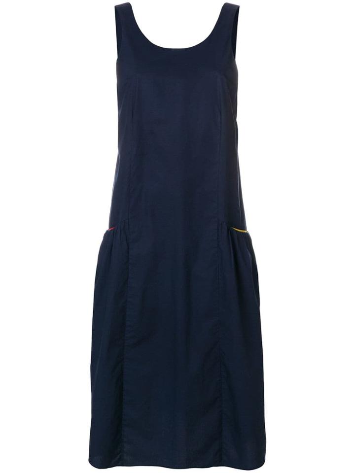 Chinti & Parker Contrast Pocket Sundress - Blue