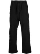 11 By Boris Bidjan Saberi Panelled Track Trousers - Black