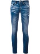 Dondup Light-wash Skinny Jeans, Women's, Size: 32, Blue, Cotton/spandex/elastane