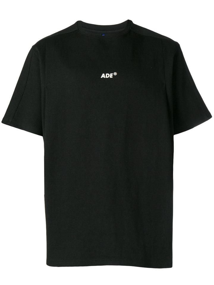 Ader Error Logo Printed T-shirt - Black