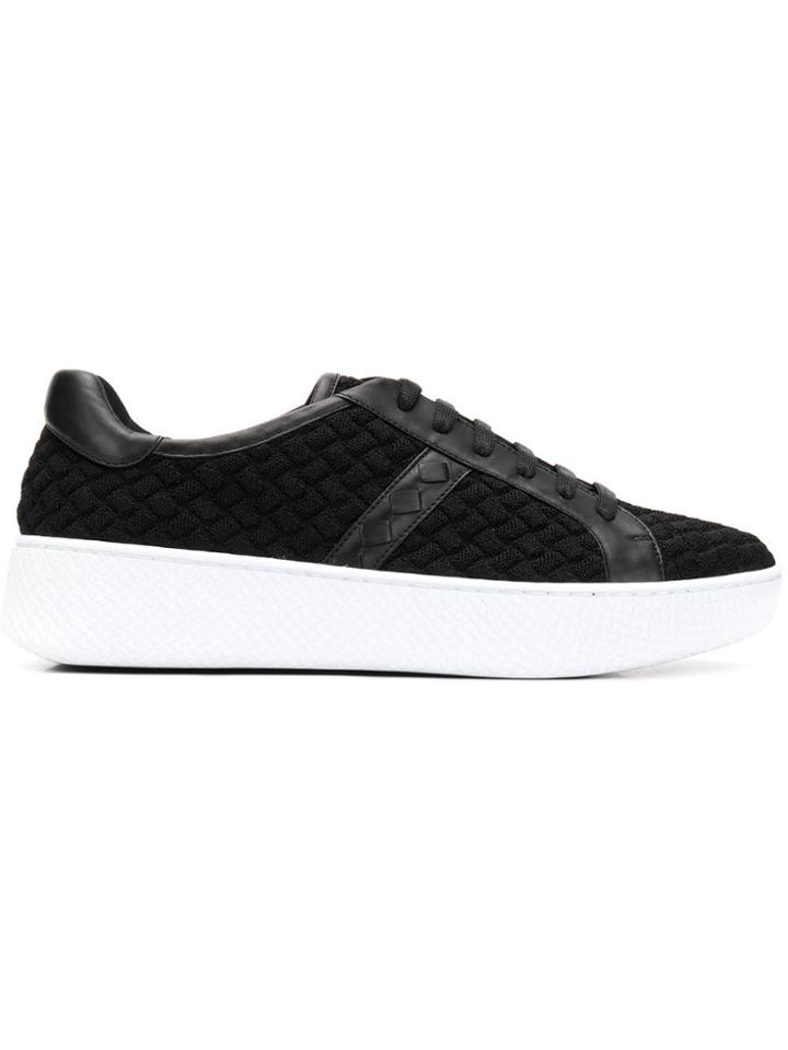 Bottega Veneta Snea. Tex/pel S.gom Shad. Kn/nap - Black