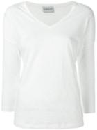 Moncler Cropped Sleeves T-shirt