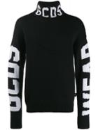 Gcds Logo Sweater - Black