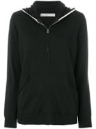 Gentry Portofino Knitted Zip Hoodie - Black