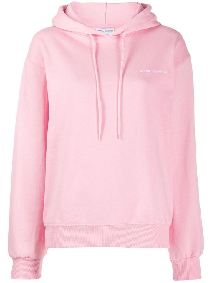 Chiara Ferragni Logomania Hoodie - Pink