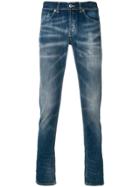 Dondup Bootcut Mid Rise Jeans - Blue