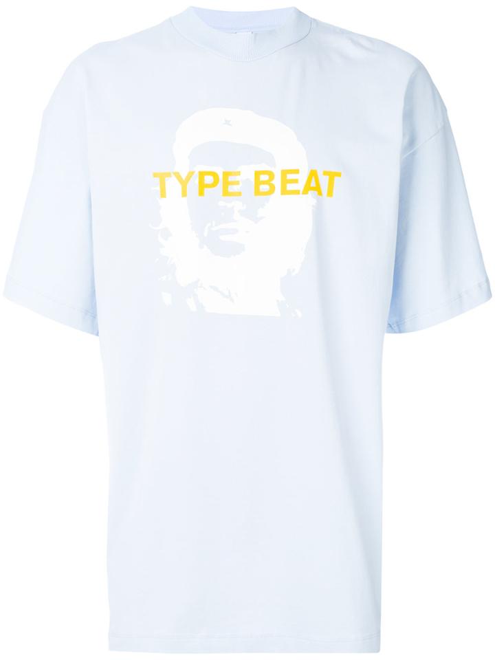 The Incorporated Che Guevara Oversized T-shirt - Blue