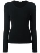 Le Tricot Perugia Long Sleeved Sweatshirt - Black