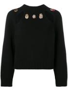 Alexander Mcqueen Loose Fitted Sweater - Black