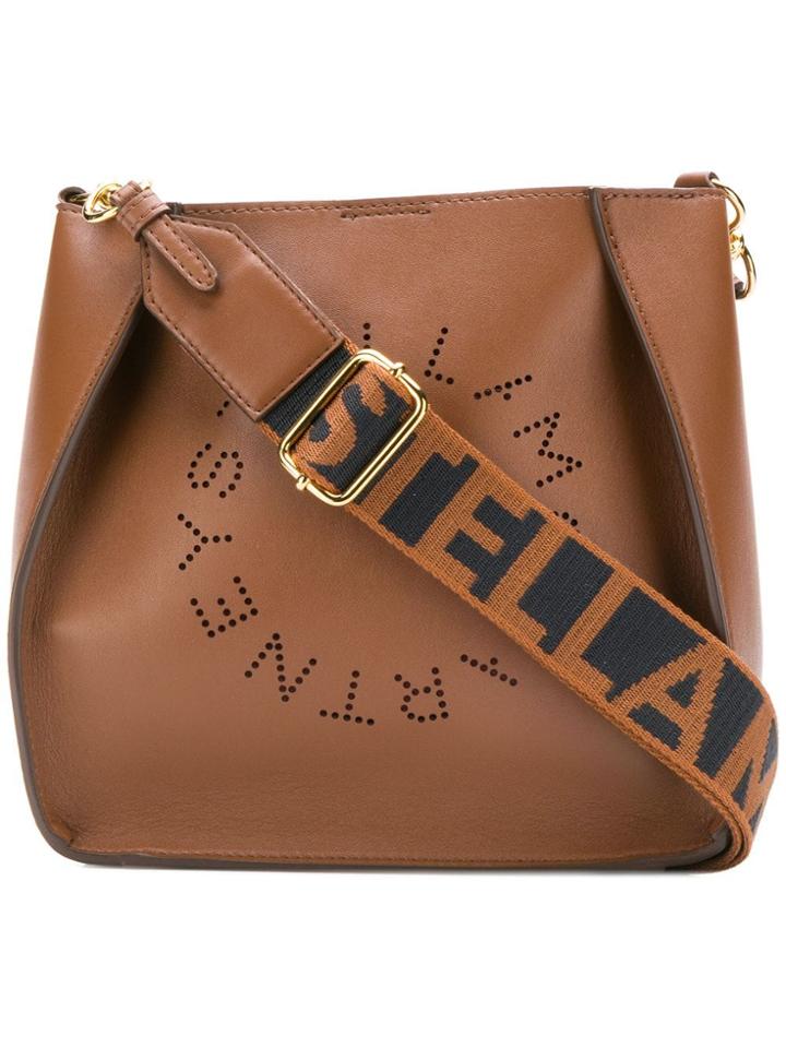 Stella Mccartney Stella Logo Cross-body Bag - Brown