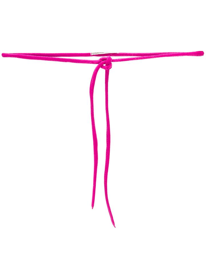 Humanoid Beamer Belt - Pink & Purple