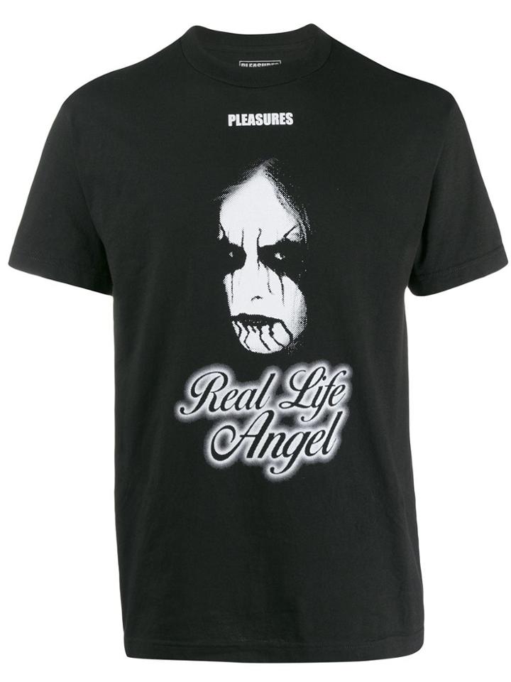 Pleasures Real Life Angel T-shirt - Black