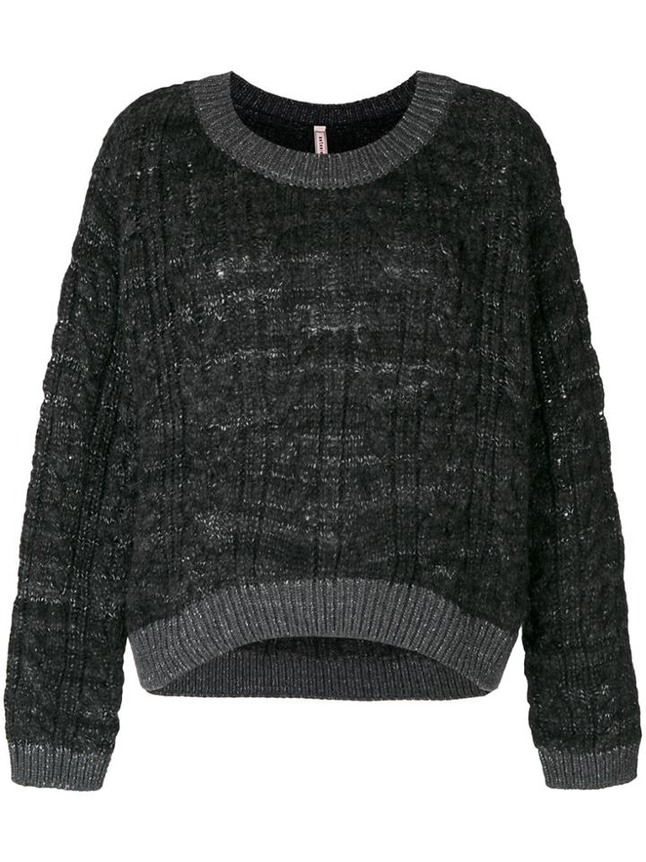 Antonio Marras Curved Hem Jumper - Grey