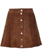 A.l.c. Buttoned Mini Skirt