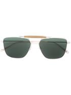 Garrett Leight Convoy Sunglasses - Metallic