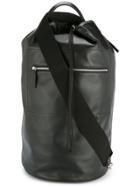 Jil Sander Drawstring One-shoulder Backpack - Black